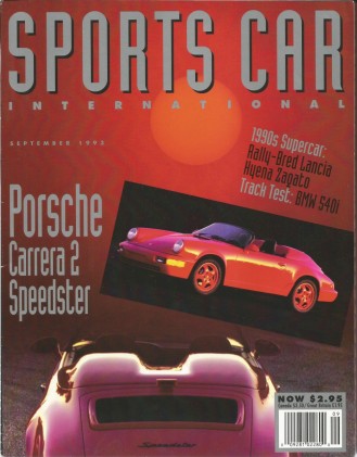 SPORTS CAR INTERNATIONAL 1993 SEPT - MX-6, LANCIA HYENA, VERITAS METEOR, 540i